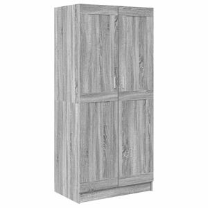 vidaXL Șifonier, gri sonoma, 82,5x51,5x180 cm, lemn prelucrat
