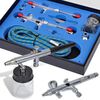 vidaXL Set aerograf cu 2 pistoale de pulverizare