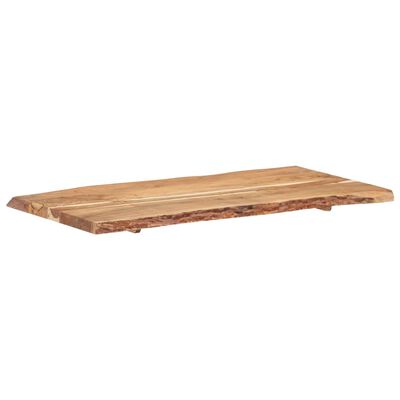 vidaXL Blat de masă, 118x(50-60)x3,8 cm, lemn masiv de acacia