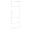 vidaXL Suport pentru prosoape, alb, 45x10x115 cm, oțel