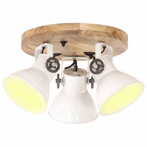 vidaXL Lampă de tavan industrială, alb, 42 x 27 cm, 25 W, E27