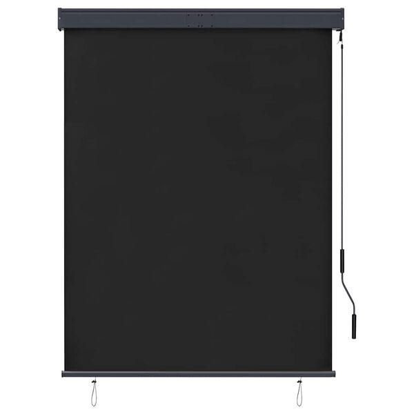 vidaXL Jaluzea tip rulou de exterior, antracit, 120 x 250 cm