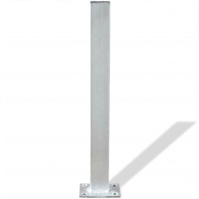 vidaXL Suport pentru stâlp din oțel 40 cm, 4 buc.