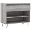 vidaXL Pantofar, gri sonoma, 70x36x60 cm, lemn prelucrat