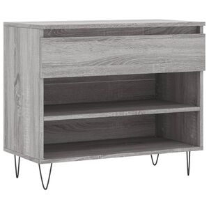 vidaXL Pantofar, gri sonoma, 70x36x60 cm, lemn prelucrat