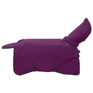 vidaXL Pătură pentru cai Violet complet 75 cm Poliester