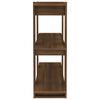 vidaXL Bibliotecă/Separator cameră, stejar maro, 100x30x87 cm