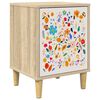vidaXL Dulap de noapte MAINZ Stejar Sonoma 36 x 33 x 50 cm