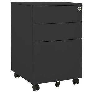 vidaXL Dulap dosare mobil, antracit, 39x45x60 cm, oțel