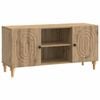 vidaXL Cabinet TV 102 x 34,5 x 50 cm Stejar Artizanal Lemn prelucrat