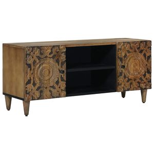 vidaXL Cabinet TV Maro 105 x 33 x 46 cm Lemn de mango solid