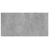 vidaXL Plăci bibliotecă, gri concret, 4 buc, 80 x 30 x 1,5 cm, PAL
