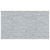 vidaXL Rafturi de perete suspendate 4 buc. gri beton 40x23x3,8 cm MDF