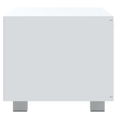 vidaXL Comodă TV, alb, 120x40,5x35 cm, lemn prelucrat