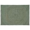 vidaXL Covoare de zonă Verde măsliniu 140 x 200 cm Iută