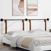 vidaXL Cap de pat suspendat Pe perete Alb 210 x 55 x 5 cm PU antic