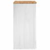 vidaXL Dulap de perete pentru baie cu raft FLORO Alb 35 x 30 x 60 cm