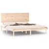 vidaXL Cadru de pat King Size, 150x200 cm, lemn masiv