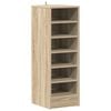 vidaXL Pantofar, stejar sonoma, 31,5x35x90 cm, PAL