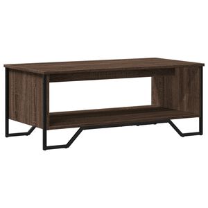 vidaXL Măsuță de cafea, stejar maro, 100x51x40 cm, lemn prelucrat