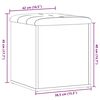 vidaXL Bancă de depozitare Stejar Artisan 42x42x45 cm Lemn prelucrat