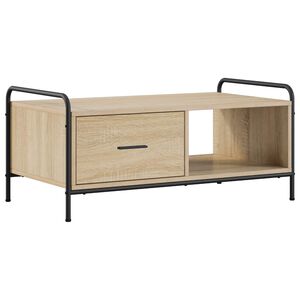 vidaXL Masă de cafea Stejar Sonoma 90 x 49 x 41 cm Lemn prelucrat