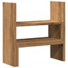 vidaXL Organizator birou stejar artizanal, 40x17x41 cm, lemn prelucrat