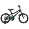 vidaXL Bicicletă pentru Copii 16 Inci pentru 4-6 ani Negru