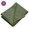 vidaXL Prelată 260 g/m&sup2;, verde, 8x12 m, HDPE