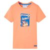 Tricou pentru copii cu mâneci scurte, portocaliu neon, 116