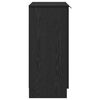 vidaXL Bufet Negru 60 x 30 x 70 cm Lemn compozit