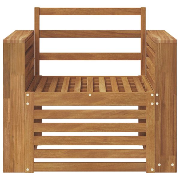 vidaXL Set de canapele de exterior natural 79 x 63 x 73 cm