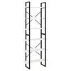 vidaXL Dulap &icirc;nalt, alb, 80x30x210 cm, lemn masiv de pin