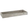 vidaXL Rafturi de perete Loggia, 2 buc., gri beton, 40x15x4 cm, MDF