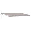 vidaXL Cort electric retractabil Gri deschis 4 &times; 3 m