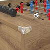 vidaXL Masă de Foosball Stejar Artizanal 125 x 60,5 x 80 cm