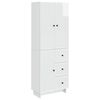 vidaXL Set de Dulapuri 2 pcs 66 x 34,5 x 90 cm Lemn prelucrat