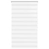 vidaXL Jaluzea Zebră 100,9x175 cm Lățime material 96,7 cm alb