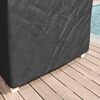 vidaXL Husă pentru Leagăne Simplu Negru 205 x 100 x 70 cm țesătură