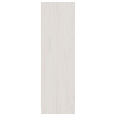 vidaXL Bibliotecă, alb, 70x33x110 cm, lemn masiv de pin