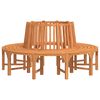 vidaXL Bancă de copac rotundă, &Oslash;208 cm, lemn masiv de eucalipt