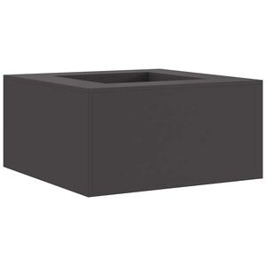 vidaXL Cuptor de foc Negru 80 x 80 x 40 cm Oțel laminat la rece
