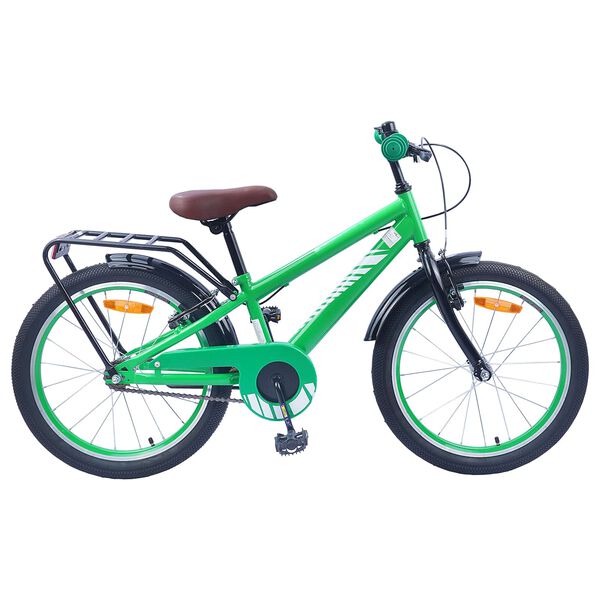 vidaXL Bicicletă pentru Copii 20 Inci pentru 6-11 ani Verde