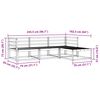 vidaXL Set de canapele de exterior 4 pcs natural Lemn Solid de Acacia