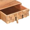 vidaXL Măsuță de cafea, 110x50x35 cm, lemn masiv de acacia