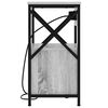 vidaXL Dulap de noapte Gri Sonoma 40 x 31 x 60 cm Lemn compozit