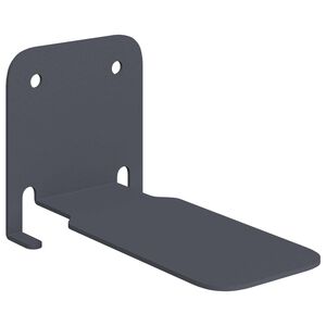 vidaXL Raft suspendat cu raft 4 pcs Antracit 6 x 10,8 x 6,6 cm
