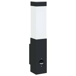 vidaXL Lumină de perete pentru exterior Negru 10.5 x 6 x 33 cm