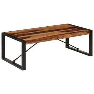 vidaXL Măsuță de cafea, 120x60x40 cm, lemn masiv de acacia