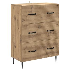vidaXL Dulap cu sertare 66 x 34,5 x 89,5 cm Lemn prelucrat